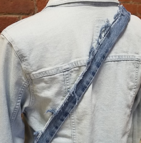 Denim jean crossboby bag - Picture 3 of 8